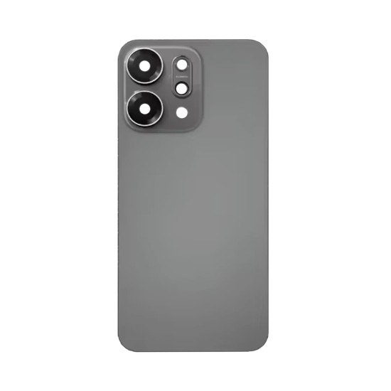 Tampa Traseira+Lente da Câmera Oppo Reno 14 Pro 5G Cinza Titânio